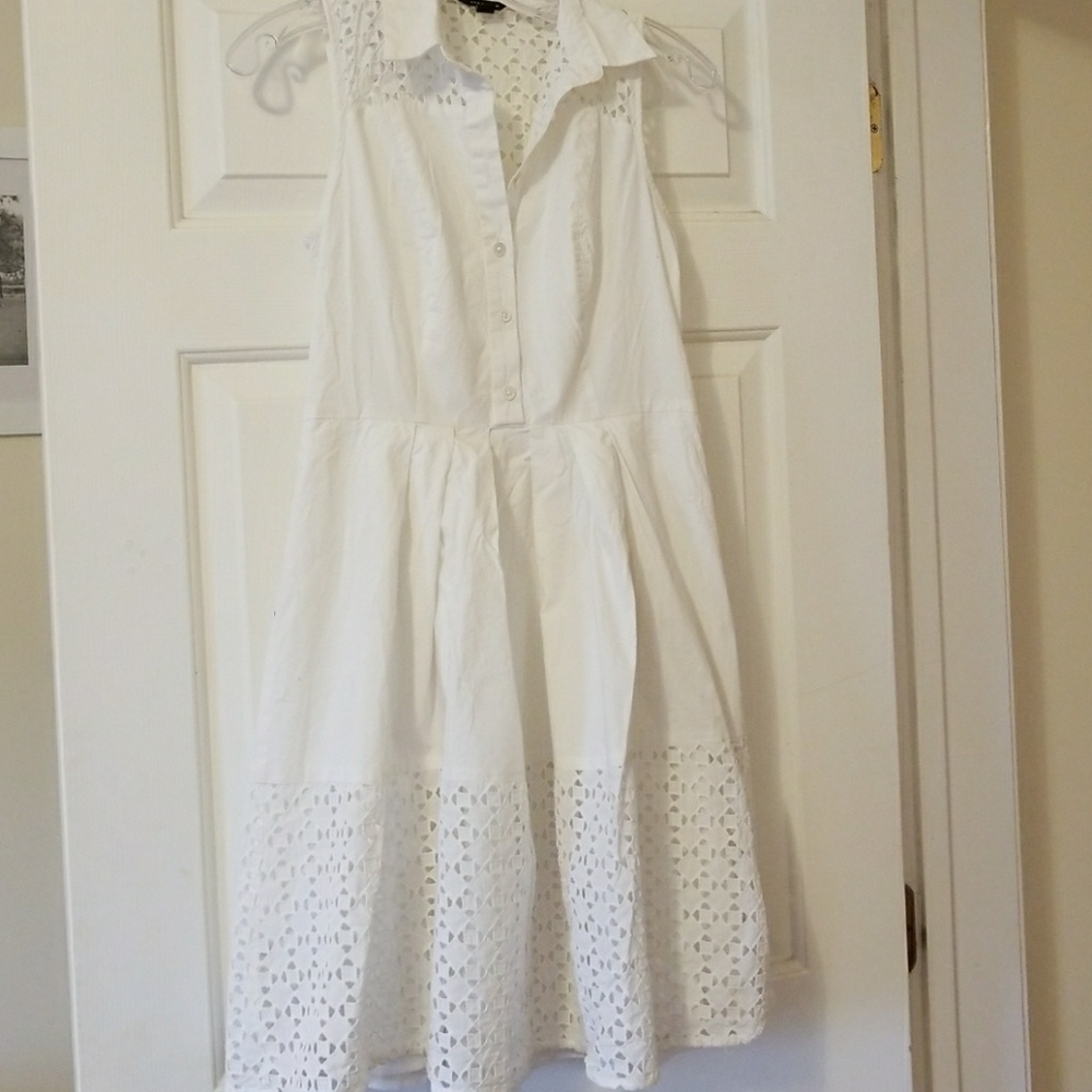Ann Taylor summer white dress